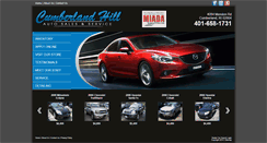 Desktop Screenshot of cumberlandhillautosales.com